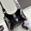 6930bbe26e68136f4d9ae950 PRADA Counter New Arrival (All-Leather Series) Original Order Quality with Matching Hardware Full-Grain Oil-Waxed Cowhide Shoulder Bag