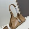 6930bbe36e68136f4d9ae952 PRADA New Arrival Shoulder Bag (Full Leather Series) - Premium Top-Grain Oil-Waxed Calfskin, Adjustable Handle, Detachable Keychain, Zipper & Lock Closure
