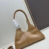 6930bbe36e68136f4d9ae953 PRADA New Arrival Shoulder Bag (Full Leather Series) - Premium Top-Grain Oil-Waxed Calfskin, Adjustable Handle, Detachable Keychain, Zipper & Lock Closure
