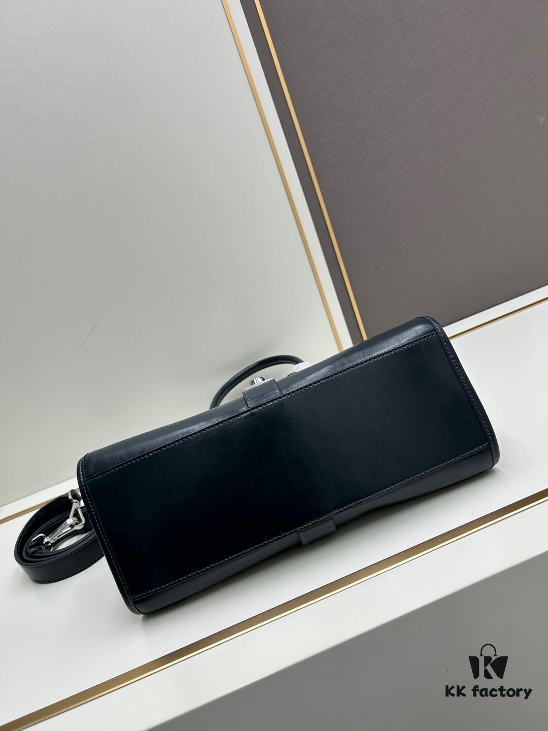 PRADA Counter New Arrival (Full Leather Series) — Original Quality with Authentic Hardware, Full-Grain Wax Oil Cowhide