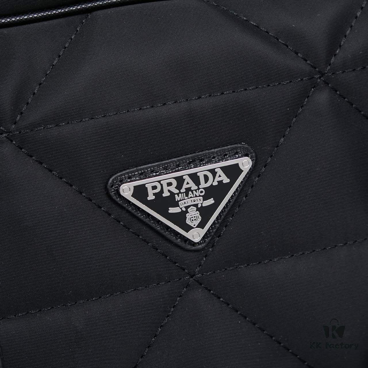 6930bbf16e68136f4d9ae96f Prada New Re-Nylon Travel Bag for Men and Women – Quilted Recycled Nylon with Iconic Design