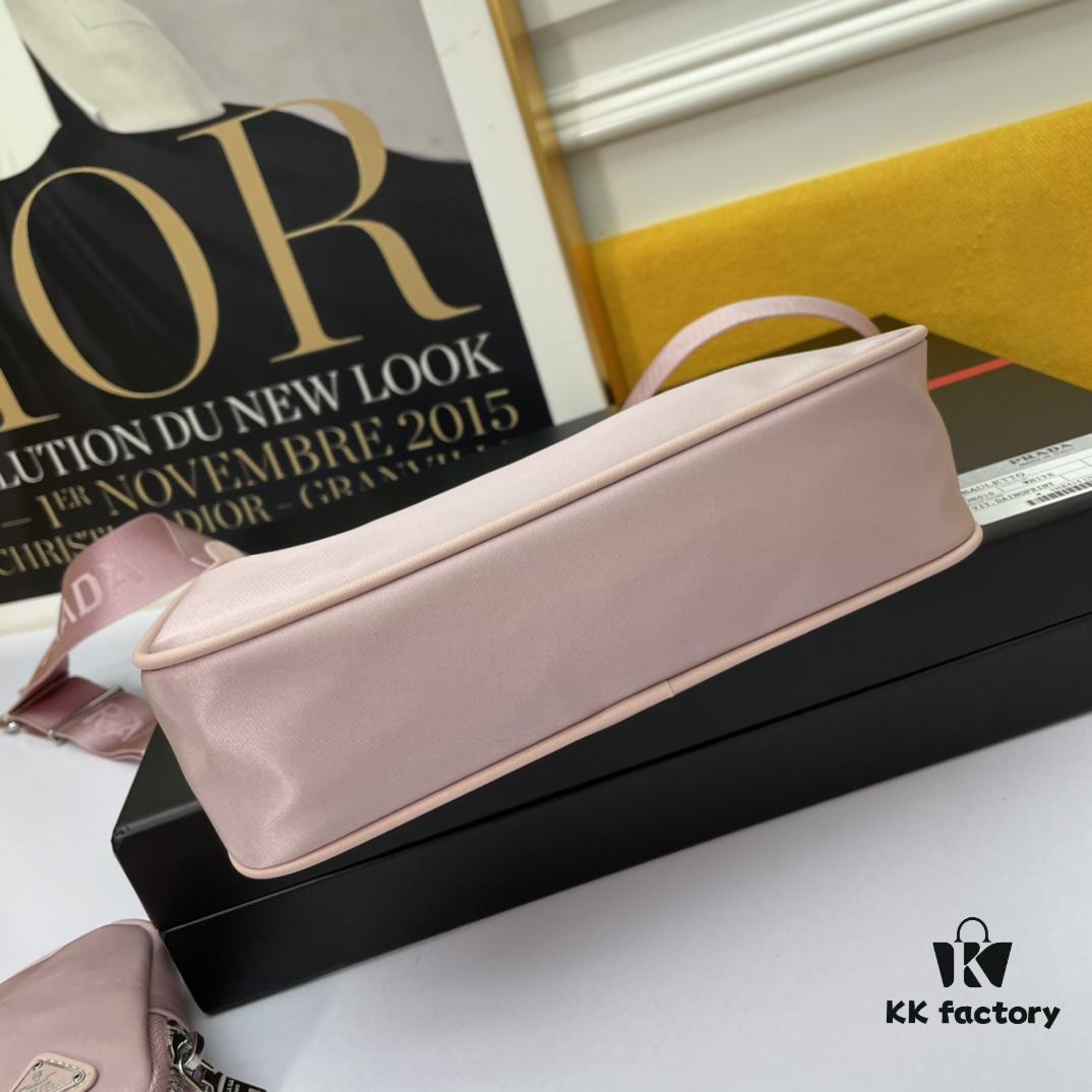 Top Quality Original Design Prada New Nylon Hobo Bag with Box - 1BH204