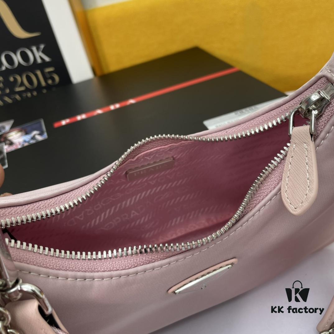 Top Quality Original Design Prada New Nylon Hobo Bag with Box - 1BH204