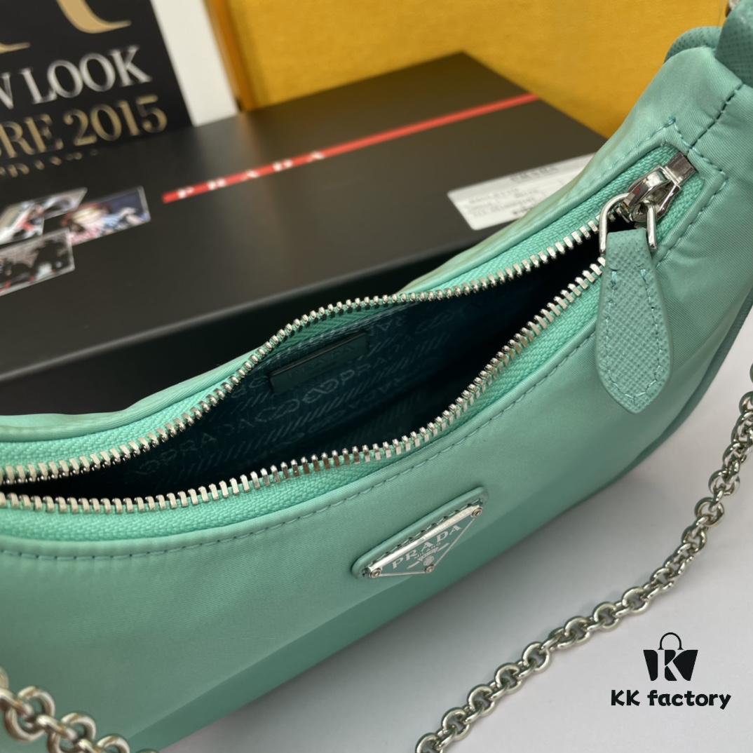 6930bbfa6e68136f4d9ae980 Top Quality Replica Prada New Nylon Hobo Bag with Box - 1BH204