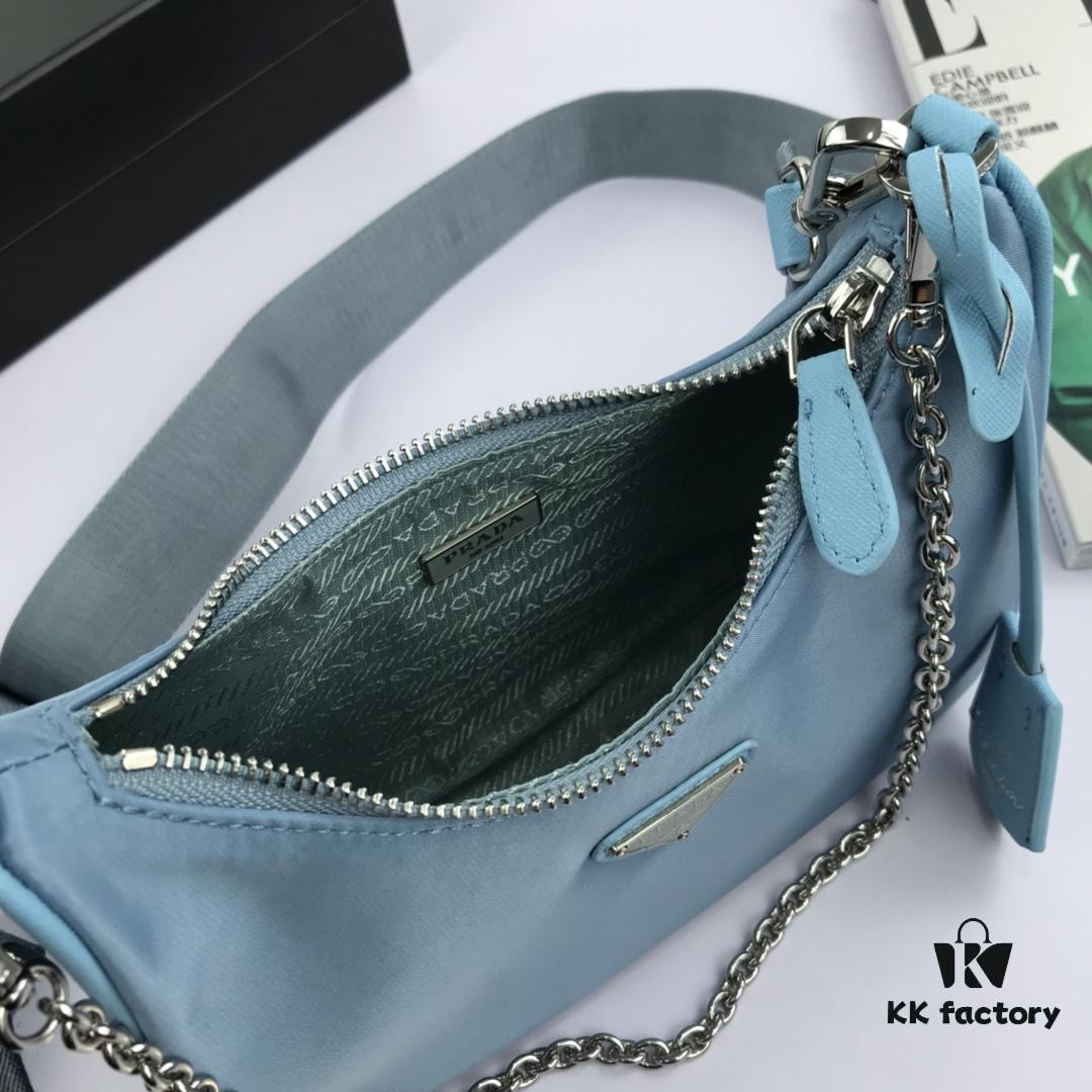 Top Quality Replica Prada New Nylon Hobo Bag with Box - 1BH204