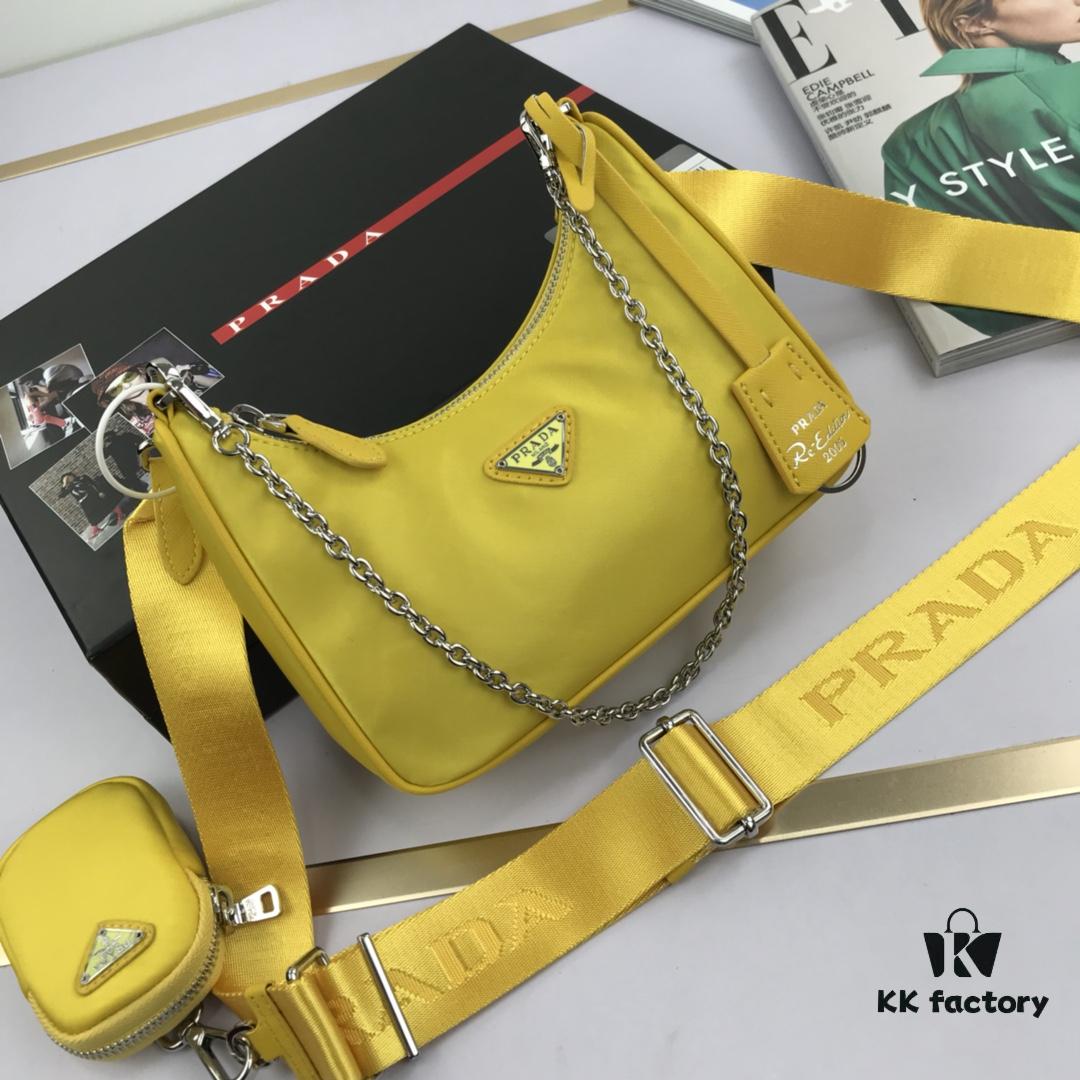 6930bc046e68136f4d9ae994 Top Quality Replica Prada New Nylon Hobo Bag with Box - 1BH204