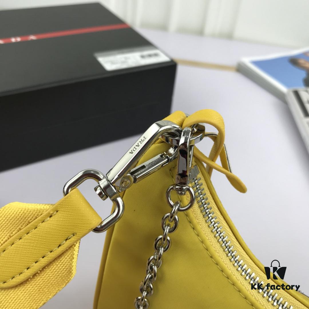 6930bc066e68136f4d9ae998 Top Quality Replica Prada New Nylon Hobo Bag with Box - 1BH204