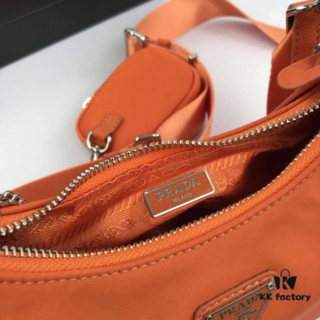 6930bc0c6e68136f4d9ae9a3 Top Quality Replica Prada New Nylon Hobo Bag with Box - 1BH204