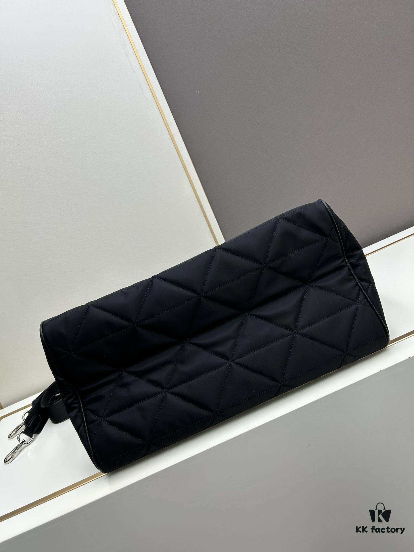 6930bc246e68136f4d9ae9d4 Prada New Re-Nylon Travel Bag for Men and Women – Quilted Regenerated Nylon with Iconic Design