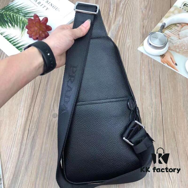 6930bc276e68136f4d9ae9d6 PRADA Latest Men's Chest Bag - Counter Quality, Powerful Style, a Must-Have for the Modern Man