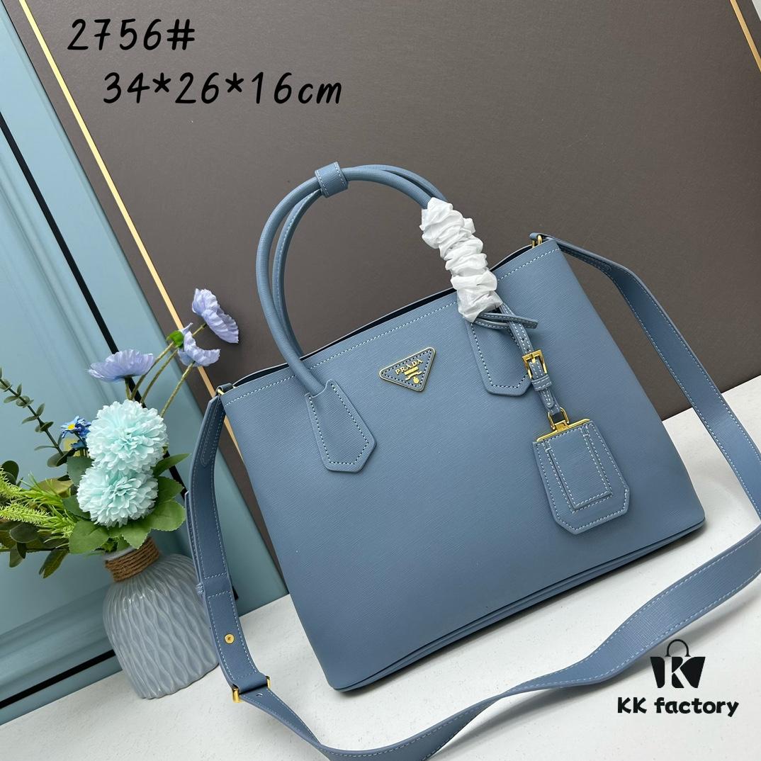 6930bc2d6e68136f4d9ae9e2 PRADA 2756# Original Full-Grain Crosshatch Calfskin - Exquisite Craftsmanship, Smooth Edges, Soft and Durable