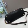 PRADA 2756# Original Top Layer Cross-Texture Cowhide Handbag
