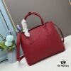 6930bc396e68136f4d9ae9f4 PRADA 2756# Original Full-Grain Crosshatch Calfskin - Classic Shopping Tote 34*26*16cm