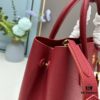 6930bc3b6e68136f4d9ae9f8 PRADA 2756# Original Full-Grain Crosshatch Calfskin - Classic Shopping Tote 34*26*16cm