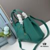 6930bc456e68136f4d9aea08 PRADA 2756# Original Full-Grain Crosshatch Calfskin Leather Bag, Exquisite Craftsmanship, Smooth Oil Edging, Soft and Durable, Classic Shopping Tote with Long Adjustable Strap
