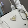 6930bc4b6e68136f4d9aea12 PRADA 2756# Original Top Layer Cross-Grain Calfskin, Exquisite Craftsmanship, Smooth Edging, Soft and High-Quality, Classic Shopping Tote with Long Shoulder Strap 34*26*16cm