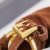 P Brand New Suede Bucket Bag with Box Packaging