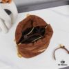 P Brand New Suede Bucket Bag with Box Packaging