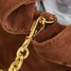 P Brand New Suede Bucket Bag with Box Packaging