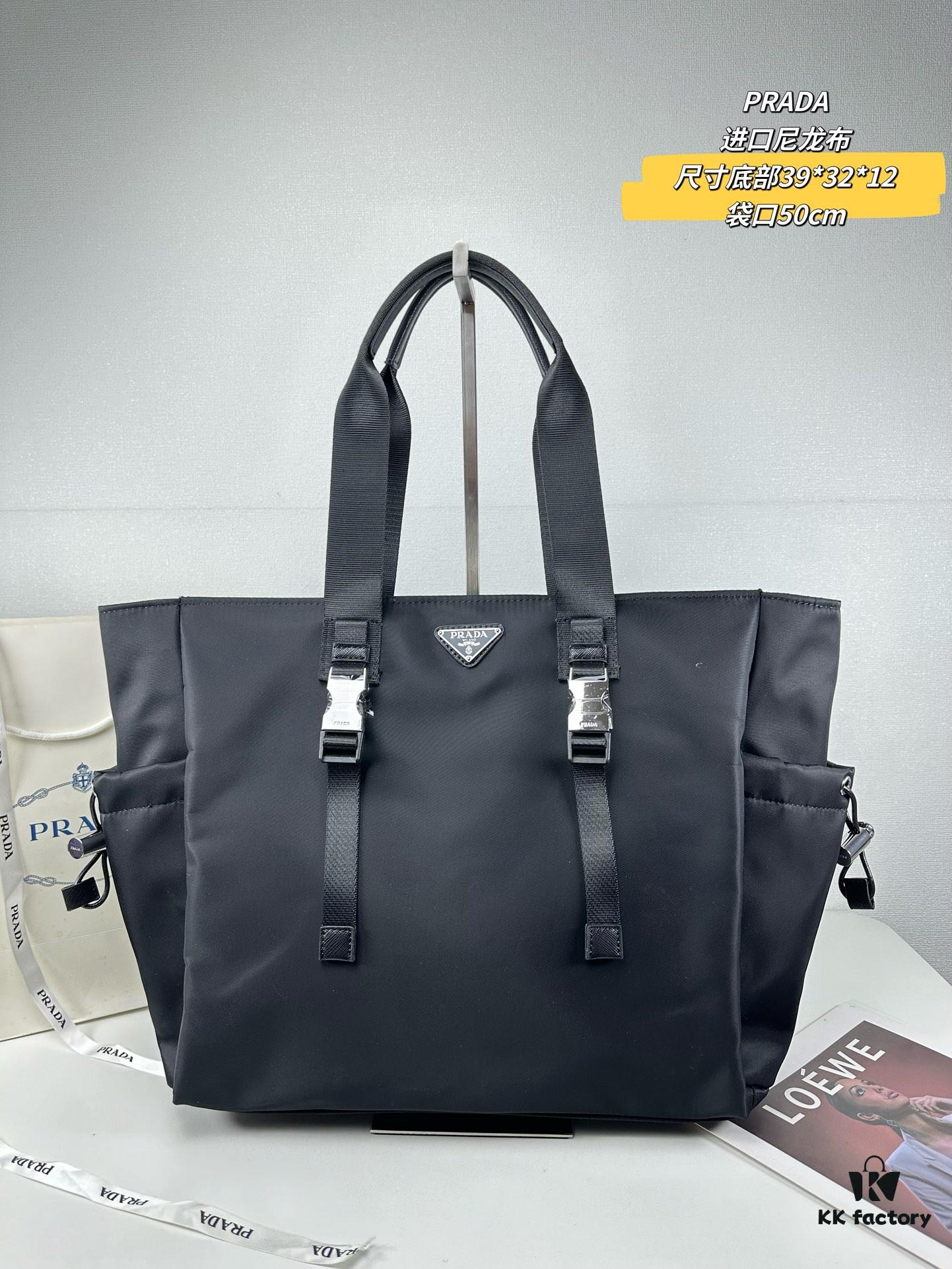6930bc6c6e68136f4d9aea50 PRADA New Arrival Handbag Made of Imported Nylon Fabric