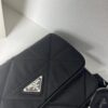 PRADA Imported Parachute Fabric with Leather Trim