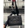 PRADA Imported Parachute Fabric with Leather Trim