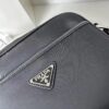 PRADA Imported Parachute Fabric with Leather Trimming