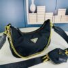 PRADA Re-edition 2005 Robot Charm Bag with Box