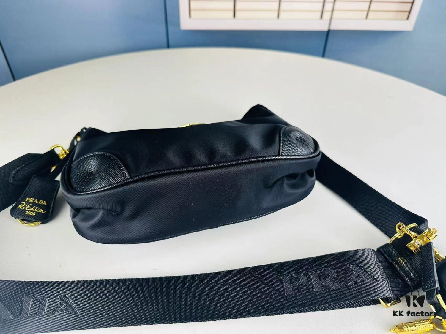 PRADA Re-edition 2005 Robot Charm Bag with Box