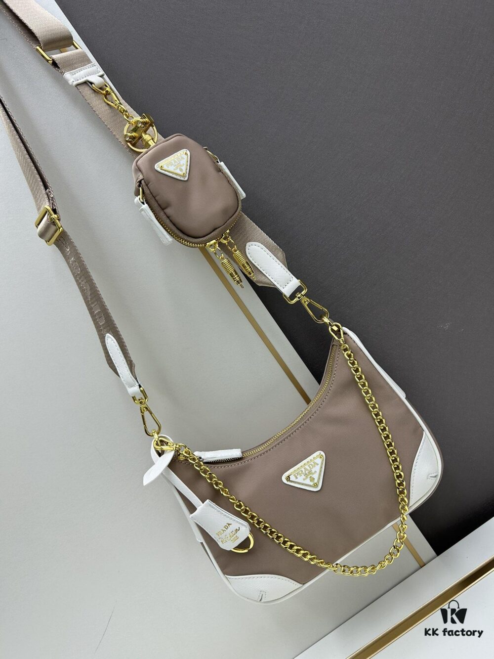 6930bcd46e68136f4d9aeb02 PRADA Re-edition 2005 Robot Charm Bag with Box
