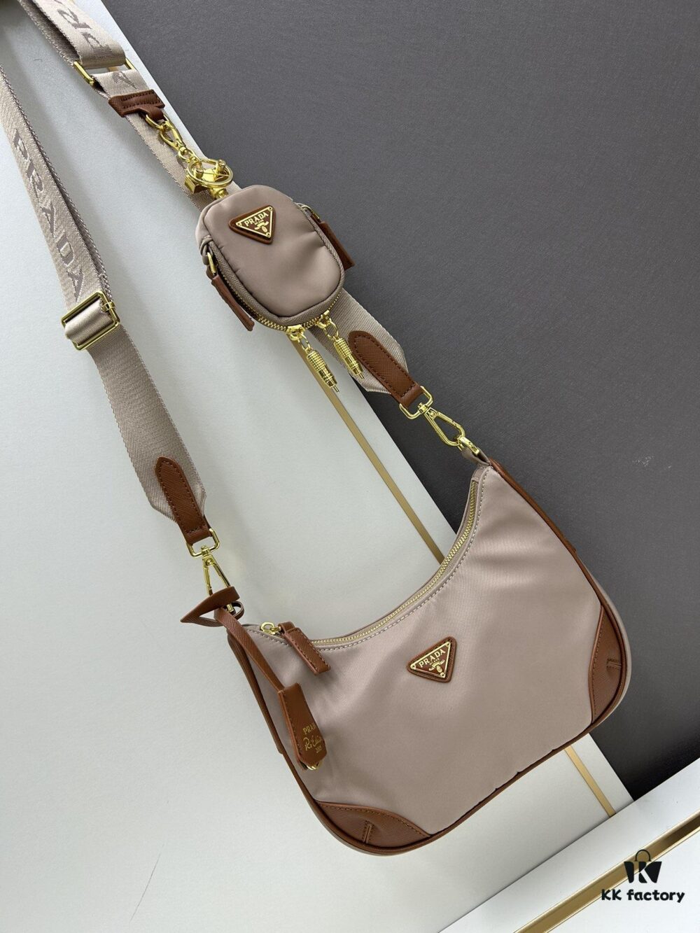 6930bcdf6e68136f4d9aeb13 PRADA Re-edition 2005 Robot Charm Bag with Box