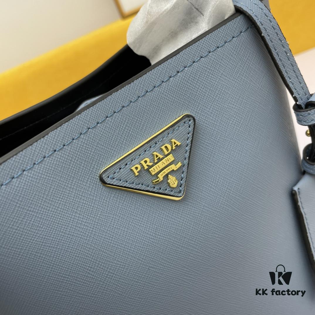 6930bcef6e68136f4d9aeb2b New Release Original Leather P Series 2019 Latest Model 1BA219 Prada Double Saffiano Cross-Grain Handbag