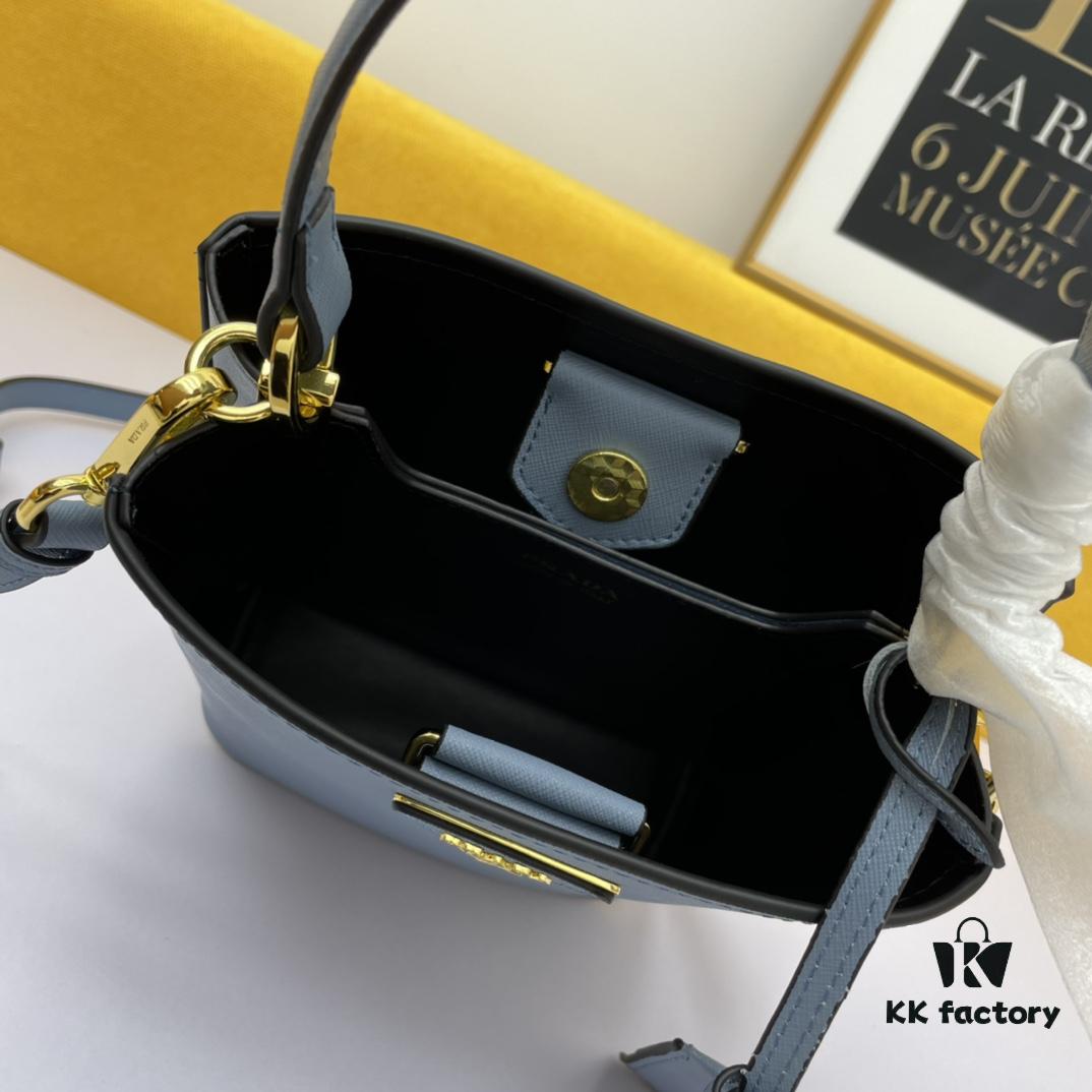 6930bcf16e68136f4d9aeb2f New Release Original Leather P Series 2019 Latest Model 1BA219 Prada Double Saffiano Cross-Grain Handbag