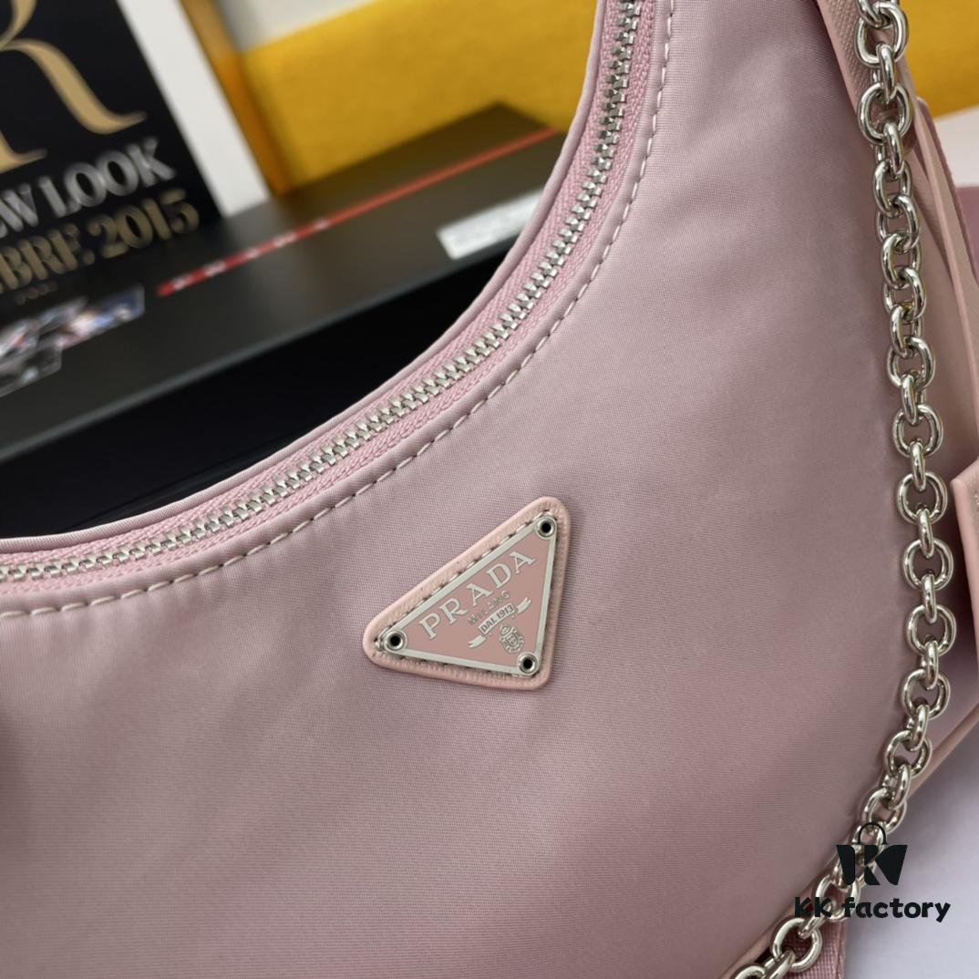 Top Quality Original Design Prada New Nylon Hobo Bag with Box - 1BH204