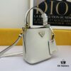 6930bcfb6e68136f4d9aeb41 New Release Original Leather P'2019 Latest Model 1BA219 Prada Double Saffiano Cross-Grain Handbag