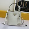 6930bcfb6e68136f4d9aeb42 New Release Original Leather P'2019 Latest Model 1BA219 Prada Double Saffiano Cross-Grain Handbag