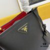 6930bd066e68136f4d9aeb54 New Arrival Original Leather P Brand 2019 Latest Model 1BA219 Prada Double Saffiano Cross Grain Handbag