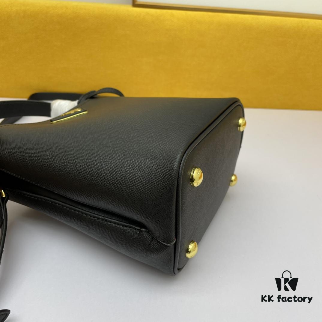 6930bd066e68136f4d9aeb55 New Arrival Original Leather P Brand 2019 Latest Model 1BA219 Prada Double Saffiano Cross Grain Handbag