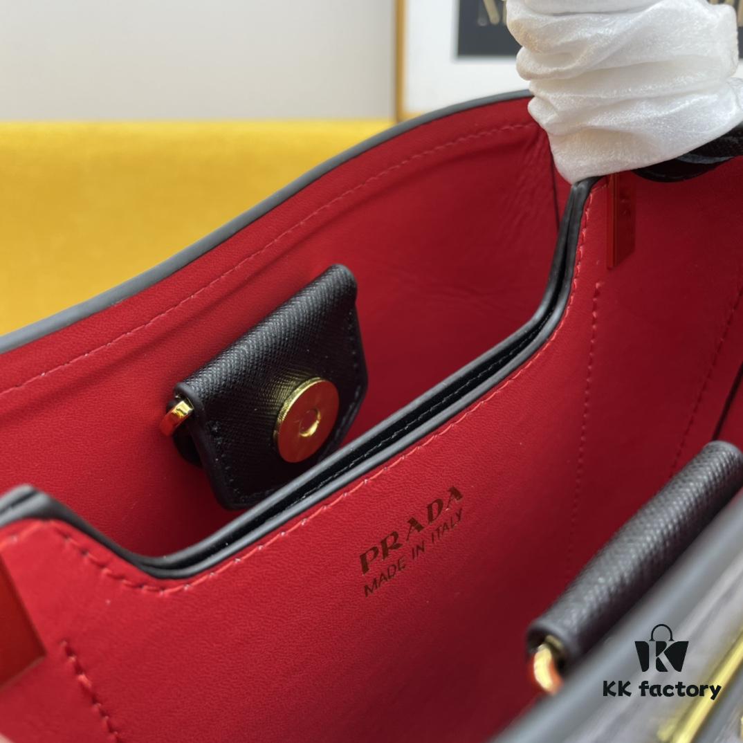6930bd086e68136f4d9aeb59 New Arrival Original Leather P Brand 2019 Latest Model 1BA219 Prada Double Saffiano Cross Grain Handbag