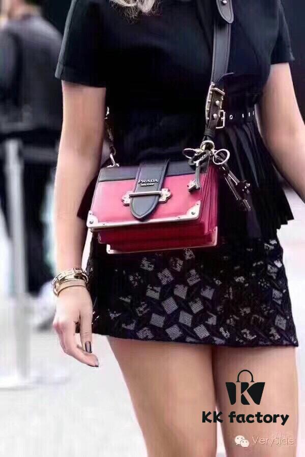 6930bd126e68136f4d9aeb67 Authentic Top-Quality PRADA Women's Handbag 1BD045 20*14*8CM, Upgraded Hardware, Belgian Calfskin Leather