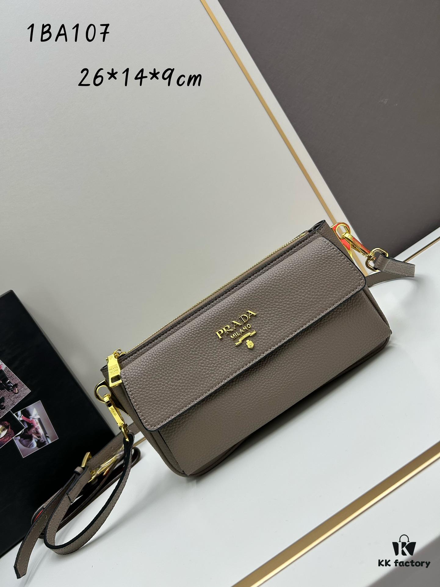 6930bd596e68136f4d9aebdb PRADA Flip Zip Champion Edition with Dual Shoulder Straps (Striped Wide Fabric Strap & Extended Leather Shoulder Pad)