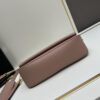 6930bd606e68136f4d9aebe8 PRADA Flip Zip Champion Edition with Dual Shoulder Straps (Striped Wide Fabric Strap & Extended Leather Shoulder Pad)
