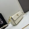 6930bd6d6e68136f4d9aebfd PRADA Flip Zip Champion Edition with Dual Shoulder Straps (Striped Wide Fabric Strap & Extended Leather Strap)