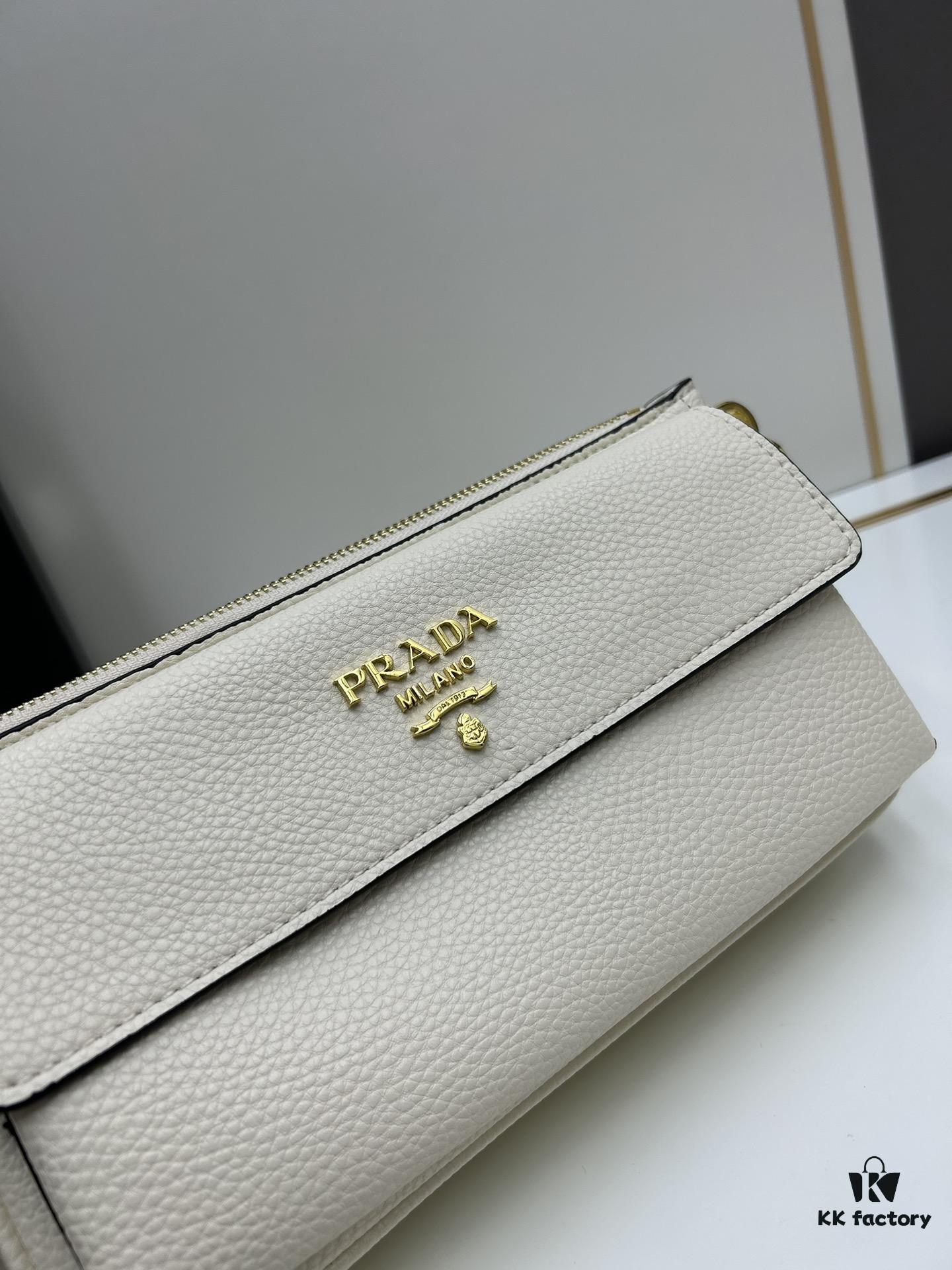 6930bd6d6e68136f4d9aebff PRADA Flip Zip Champion Edition with Dual Shoulder Straps (Striped Wide Fabric Strap & Extended Leather Strap)