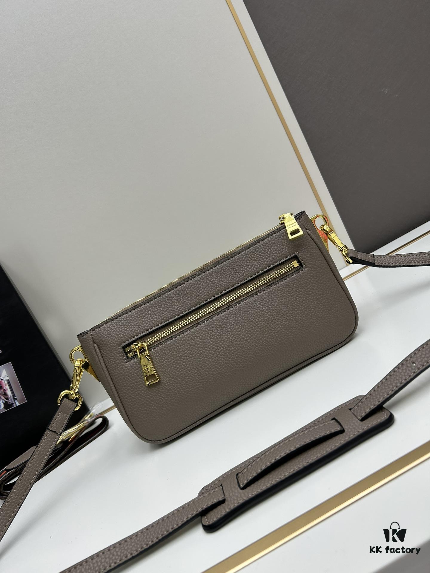 6930bd776e68136f4d9aec0d PRADA Flip Zip Champion Edition with Dual Shoulder Straps (Striped Wide Fabric Strap & Extended Leather Shoulder Pad)