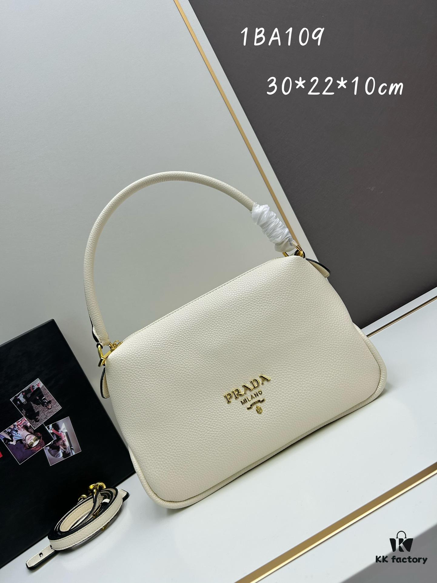 6930bd896e68136f4d9aec29 PRADA - Bestseller Recommendation: Fashionable Casual Style, Latest Imported Coarse Alligator Grain Calfskin with Original Hardware, Top Craftsmanship, Unique and Luxurious Design