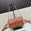 6930bd916e68136f4d9aec34 Exclusive Launch - High-Quality Prada-style Lock Clutch Bag | Palm Grain Leather | Adjustable Chain & Shoulder Strap