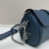6930bd9c6e68136f4d9aec46 Exclusive Launch - High-Quality Prada-style Pillow Top Handle Bag, Palm Grain Leather, Smooth Oiled Edges, Soft and Thick Texture, Includes Long Strap and Chain, Can Be Worn as Shoulder or Crossbody Bag