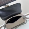 Exclusive Launch - High-Quality Prada-style Lock Bag, Palm Grain Leather, Soft and Durable, Adjustable Chain & Strap