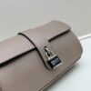 Exclusive Launch - High-Quality Prada-style Lock Bag, Palm Grain Leather, Soft and Durable, Adjustable Chain & Strap